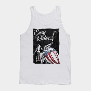 Easy Crayon Rider Style Tank Top